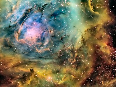 M8, Lagoon Nebula.