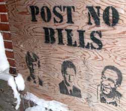 Post No bills