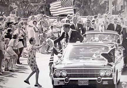 President Jonh F. Kennedy in Hawaii.