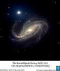 Telescope image of spiral galaxy NGC 613